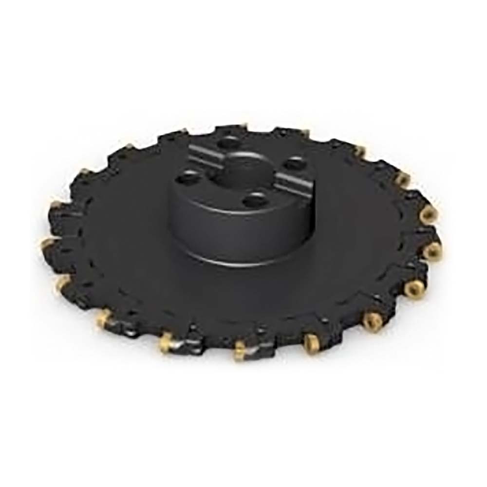 Seco Indexable Slotting Cutter: 0.2360" Cutting Width, 8.0000" Cutter Dia, Arbor Connection, 2.2640" Depth of Cut, 1.5000" Hole Dia, Right Hand - 02740906
