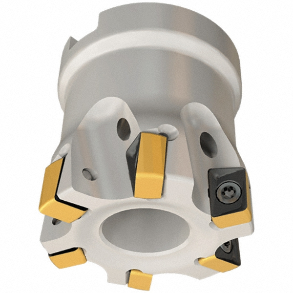 Iscar 2-1/2" Cut Dia, 1" Arbor Hole Dia, 0.315" Max Depth, Indexable Square-Shoulder Face Mill - 3104904