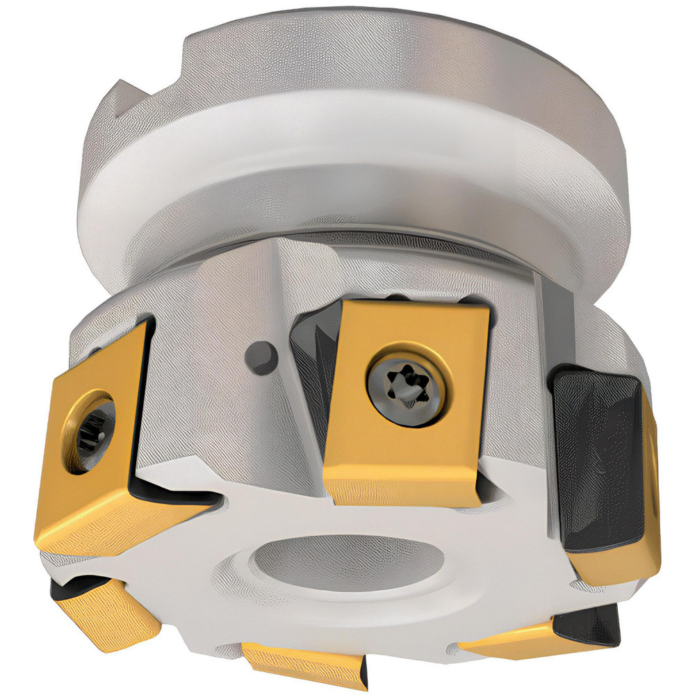 Tungaloy 6" Cut Dia, 2" Arbor Hole Dia, Indexable Square-Shoulder Face Mill - 6892227