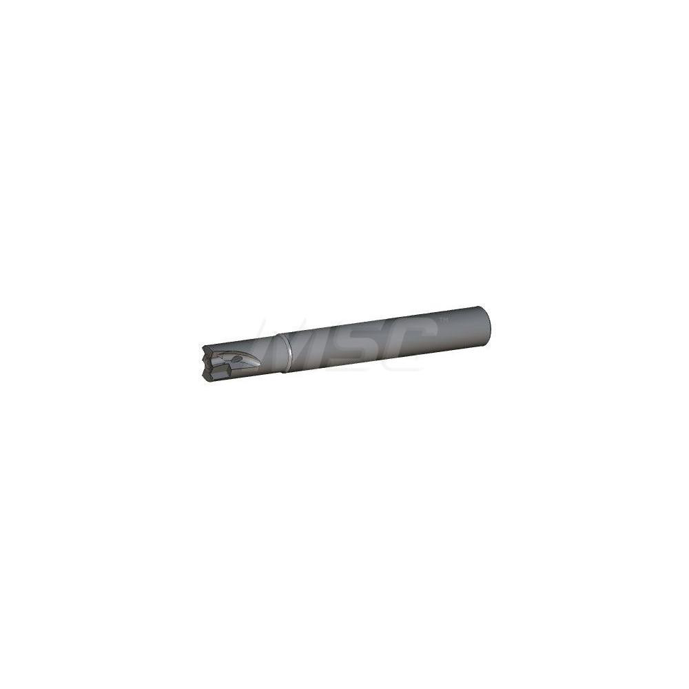 Iscar Indexable Square-Shoulder End Mill: H490E90AXD.752C.7509B, 3/4" Cut Dia, 0.315" Max Depth of Cut, 3/4" Dia Cylindrical Shank - 3105880