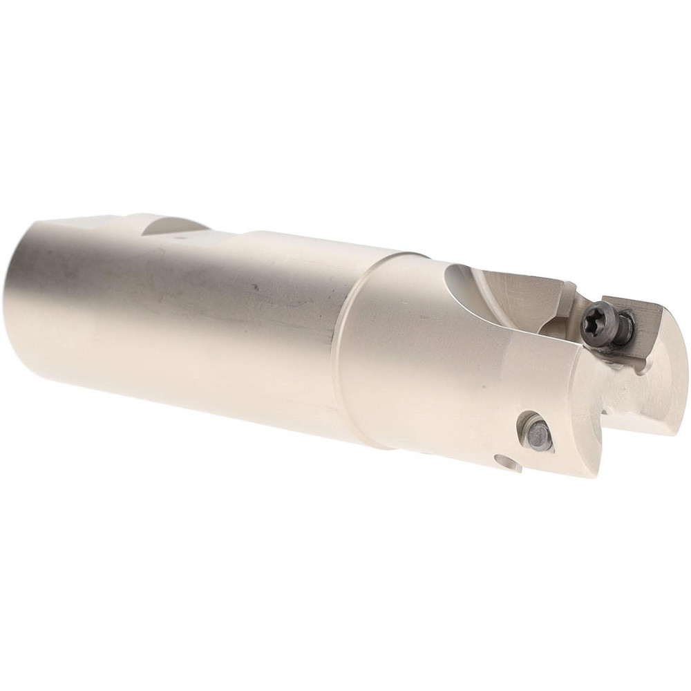 Iscar Indexable Square-Shoulder End Mill: HM90 E90AD D1.0-2C1.0B, 1" Cut Dia, 0.56" Max Depth of Cut, 1" Dia Cylindrical Shank - 3102155