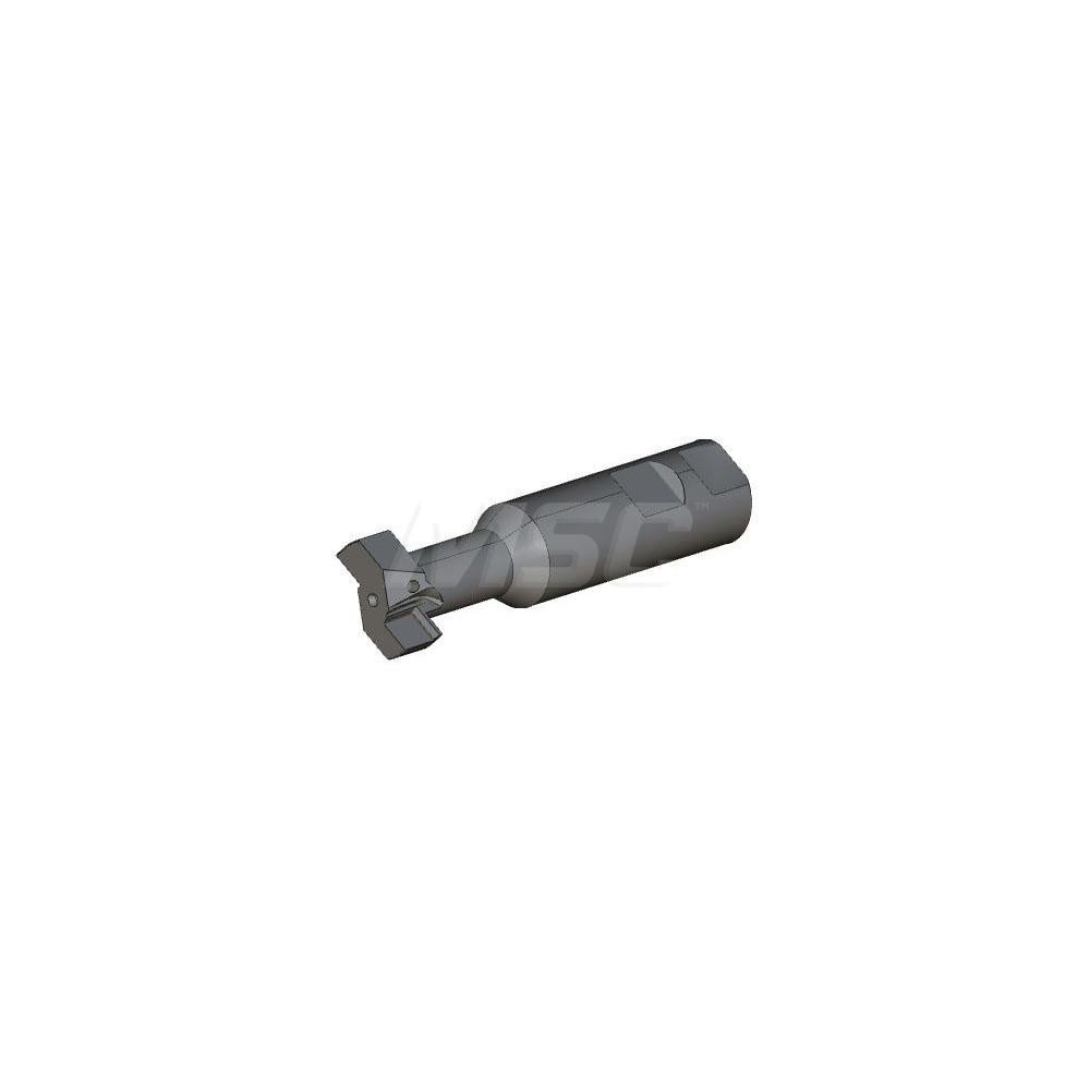 Iscar 0.953" Cut Dia, 0.386" Cut Width, 5/8" Shank Dia, Indexable T-Slot Cutter - 3100578