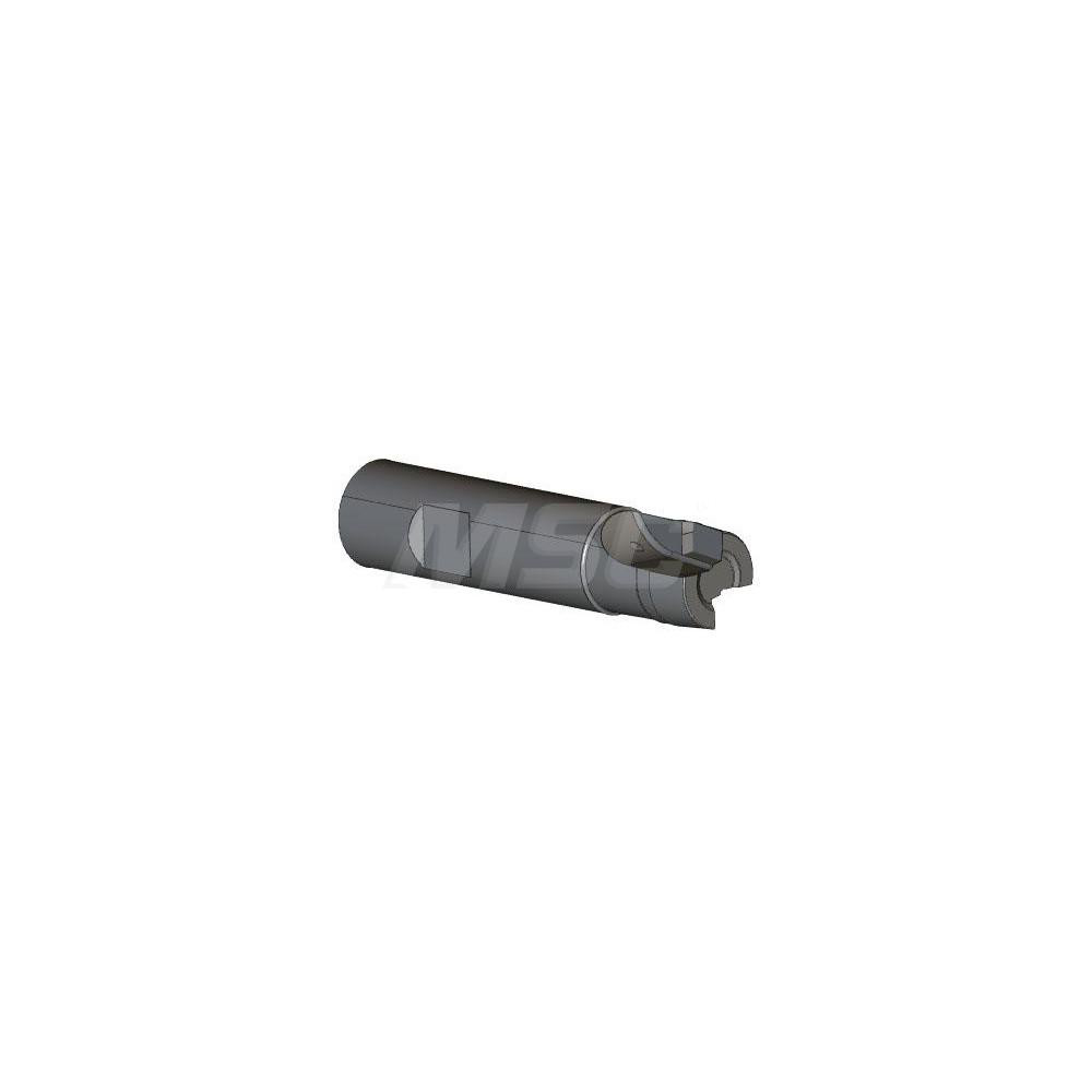 Iscar Indexable Square-Shoulder End Mill: HM90 E90A-D.75-2-W75-C, 3/4" Cut Dia, 0.394" Max Depth of Cut, 3/4" Dia Weldon Flat Shank - 3101744