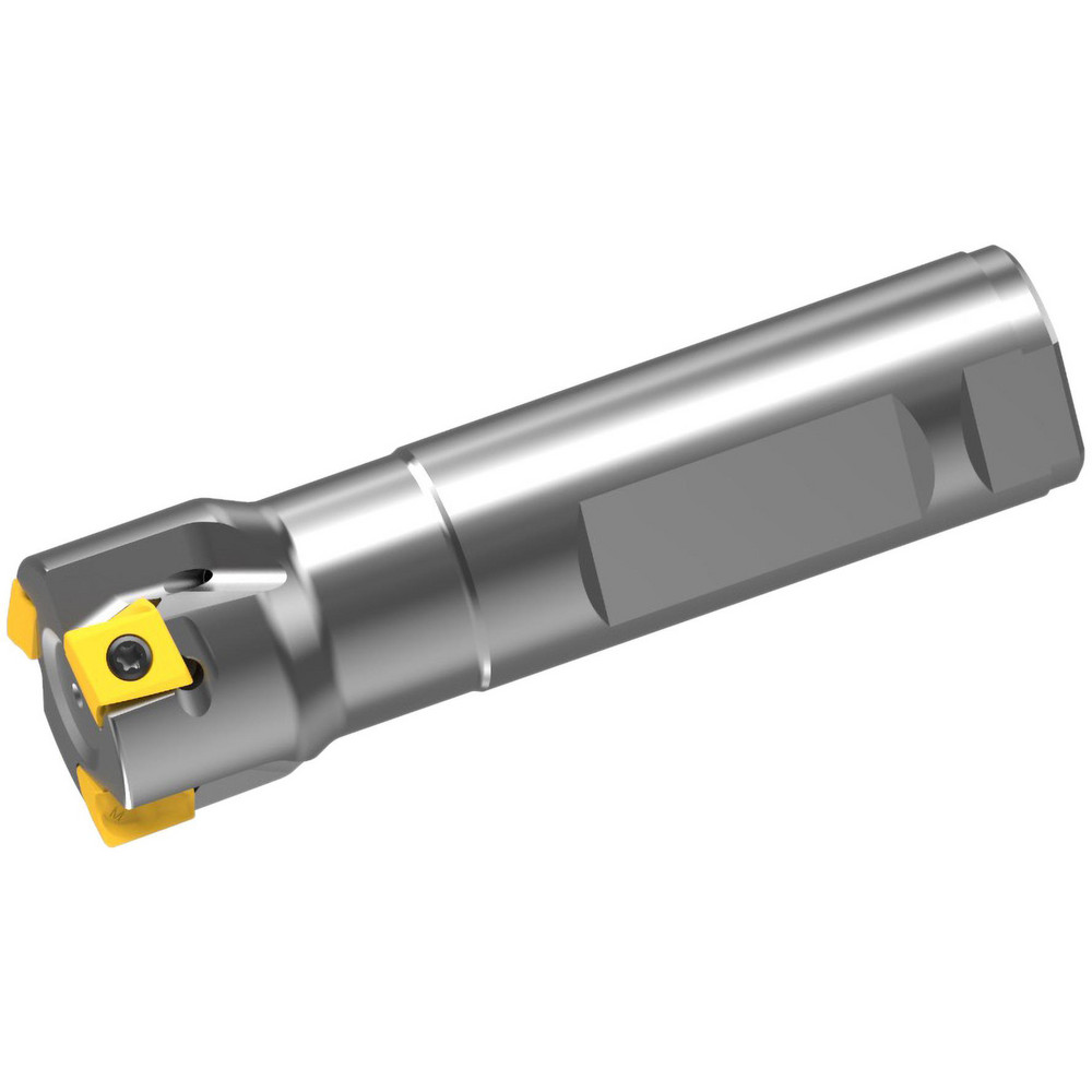 Kyocera Indexable Square-Shoulder End Mill: MEY2000S150HG, 50.39 mm Cut Dia, 0.374" Max Depth of Cut, 1-1/2" Dia Cylindrical Shank - 8818895