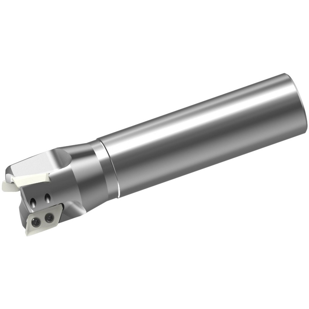Kyocera Indexable Square-Shoulder End Mill: MEY2000S150HG, 50.39 mm Cut Dia, 0.374" Max Depth of Cut, 1-1/2" Dia Cylindrical Shank - 8818895