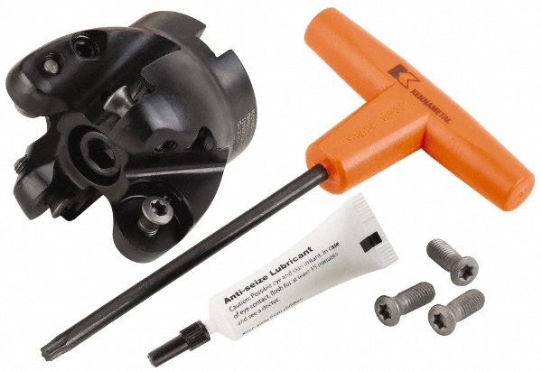 Sandvik Coromant Indexable Copy Face Mill: 3" Max Cut Dia, 1" Arbor Hole - 5739459
