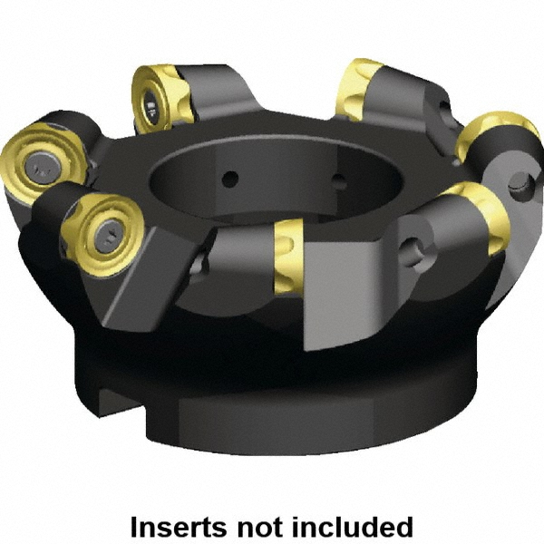 Sandvik Coromant Indexable Copy Face Mill: 3" Max Cut Dia, 1" Arbor Hole - 5739459