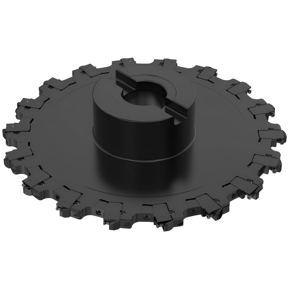 Seco Indexable Slotting Cutter: 0.2360" Cutting Width, 10.0000" Cutter Dia, Arbor Connection, 3.2090" Depth of Cut, 1.5000" Hole Dia, Right Hand - 02741556