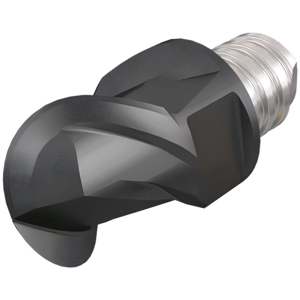 Sandvik Coromant Indexable Ball Nose End Mill: 1-1/2" Cut Dia, Steel, 6.6874" OAL - 5738393