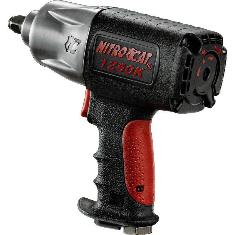 NITROCAT 1/2 in. Kevlar Twin Clutch Impact Wrench - 1250-K