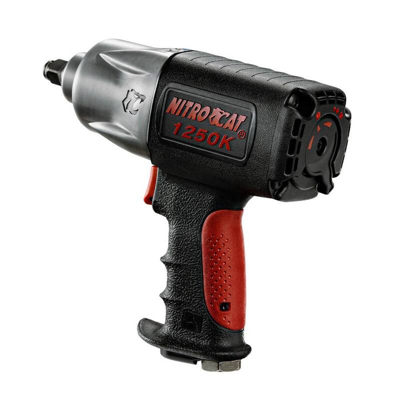 NITROCAT 1/2 in. Kevlar Twin Clutch Impact Wrench - 1250-K