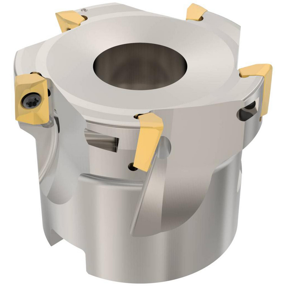 Iscar 50mm Cut Dia, 22mm Arbor Hole Dia, 10mm Max Depth, Indexable Square-Shoulder Face Mill - 3105782