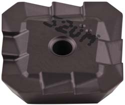 Iscar 45° Lead Angle, 1-1/4" to 1.8" Cut Dia, 3/4" Shank Dia, Indexable & Chamfer End Mill - 3100023
