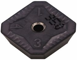 Iscar 45° Lead Angle, 1-1/4" to 1.8" Cut Dia, 3/4" Shank Dia, Indexable & Chamfer End Mill - 3100023