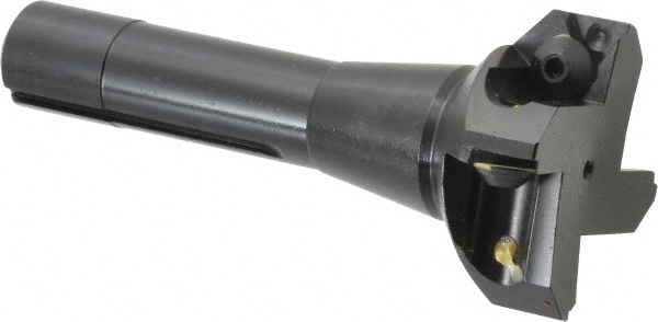 APT Indexable Square-Shoulder End Mill: EM-250-R8 2-1/2XR8 SH, 2-1/2" Cut Dia, 0.65" Max Depth of Cut, R8 R8 Shank - EM250-R8