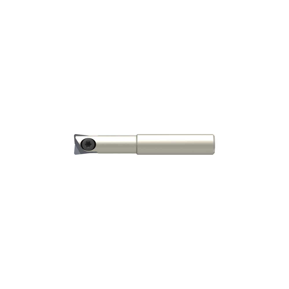 Ceratizit Indexable Ball Nose End Mill: 8 mm Cut Dia, Solid Carbide, 82 mm OAL - 56110081