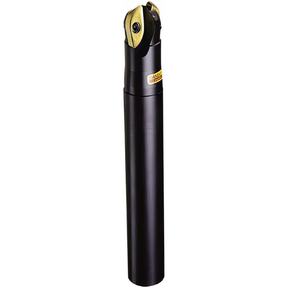 Sandvik Coromant Indexable Ball Nose End Mill: 0.9843" Cut Dia, Steel, 9.8425" OAL - 5743623