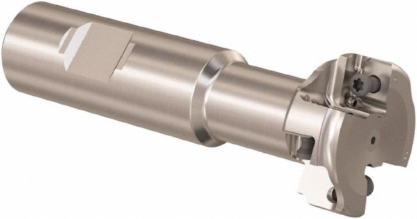 Seco 37.32mm Cut Dia, 15.91mm Cut Width, 1" Shank Dia, Indexable T-Slot Cutter - 02980640