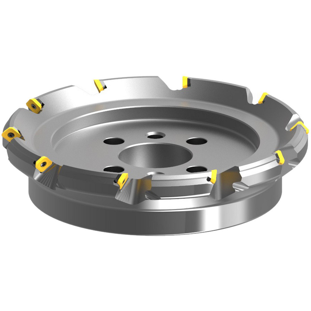 Iscar 1.37" Cut Dia, 2-1/2" Arbor Hole, 0.18" Max Depth of Cut, 50° Indexable Chamfer & Angle Face Mill - 3107006