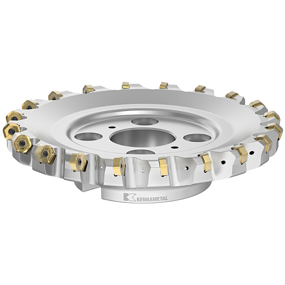 Iscar 1.37" Cut Dia, 2-1/2" Arbor Hole, 0.18" Max Depth of Cut, 50° Indexable Chamfer & Angle Face Mill - 3107006