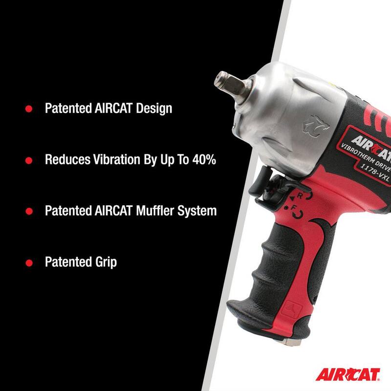 AIRCAT 1/2 in. Impact Wrench - 1178-VXL