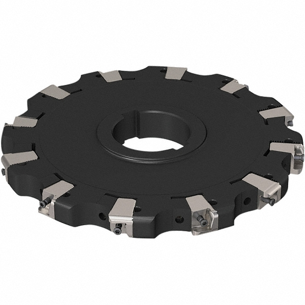 Seco Indexable Slotting Cutter: 10.00 mm Cutting Width, 200.00 mm Cutter Dia, Arbor Connection, 63.50 mm Depth of Cut, 63.50 mm Depth of Cut, Neutral - 02723504