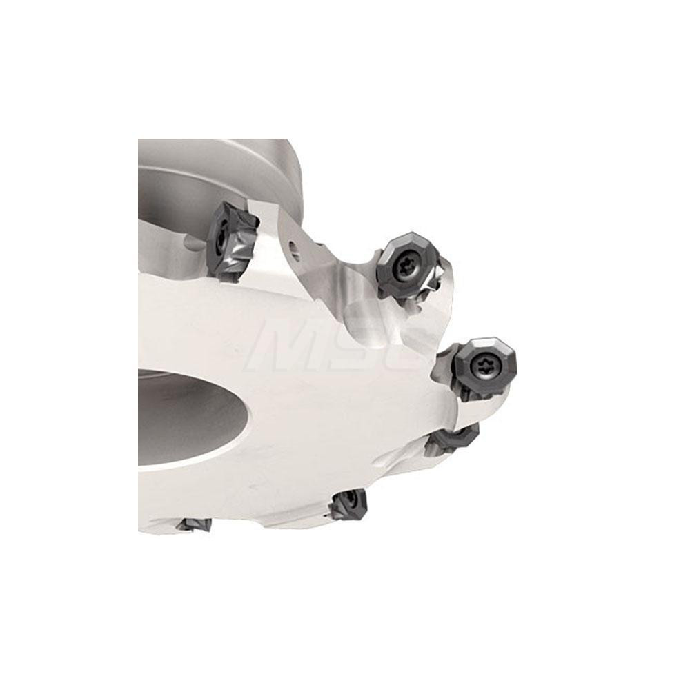 Iscar Indexable Slotting Cutter: 12.20 mm Cutting Width, 113.60 mm Cutter Dia, Shell Mount B Connection, 35.30 mm Depth of Cut, 35.30 mm Depth of Cut, 32.00 mm Shank Dia - 3101320