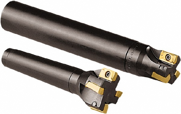 Iscar Indexable Square-Shoulder End Mill: ERCM D40-C32-CP12, 40 mm Cut Dia, 6 mm Max Depth of Cut, 32 mm Dia Cylindrical Shank - 3101345