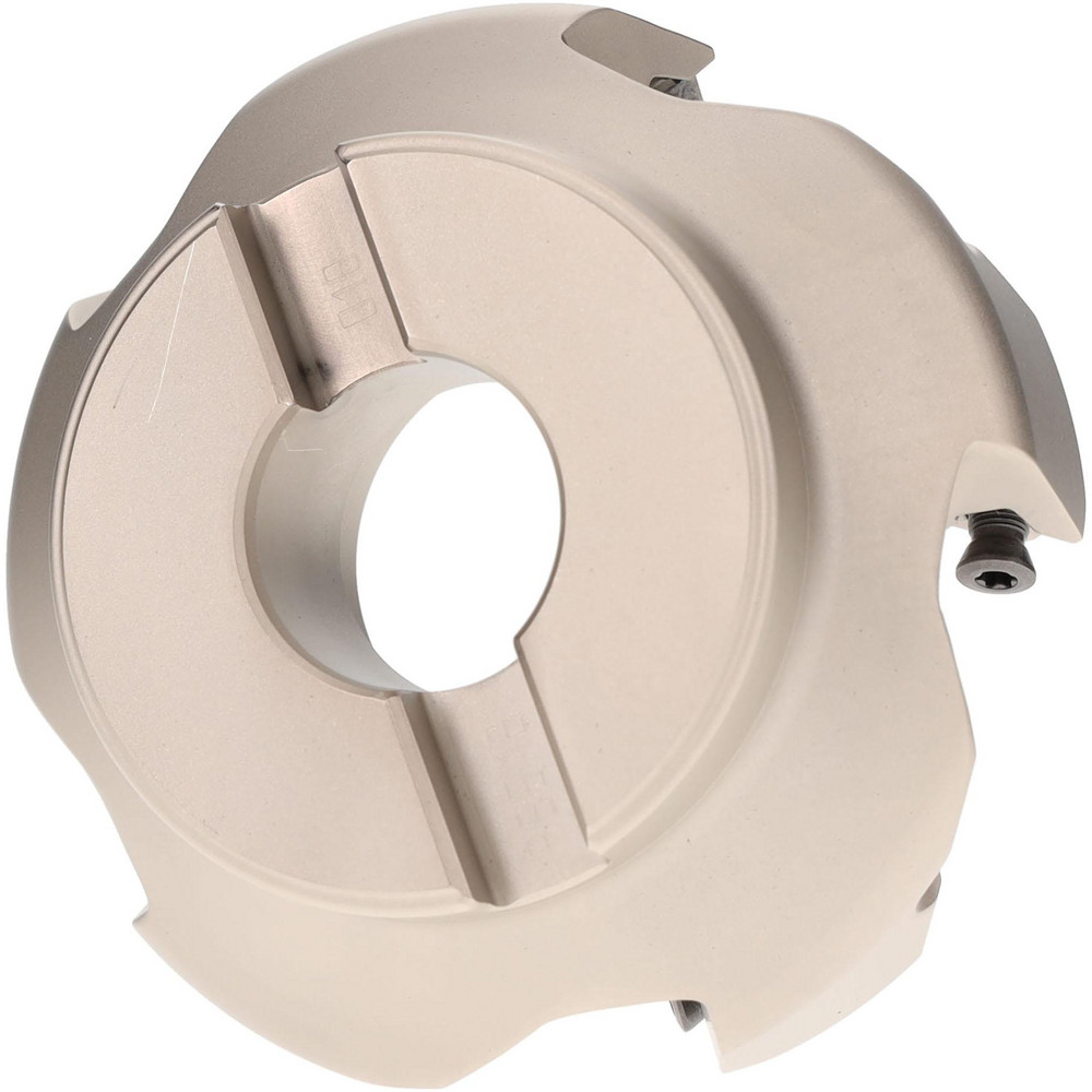 Iscar 3" Cut Dia, 1" Arbor Hole, 0.26" Max Depth of Cut, 45° Indexable Chamfer & Angle Face Mill - 3100368