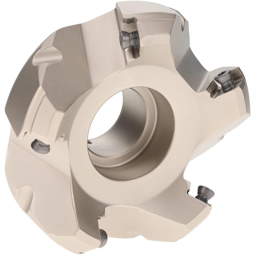 Iscar 3" Cut Dia, 1" Arbor Hole, 0.26" Max Depth of Cut, 45° Indexable Chamfer & Angle Face Mill - 3100368