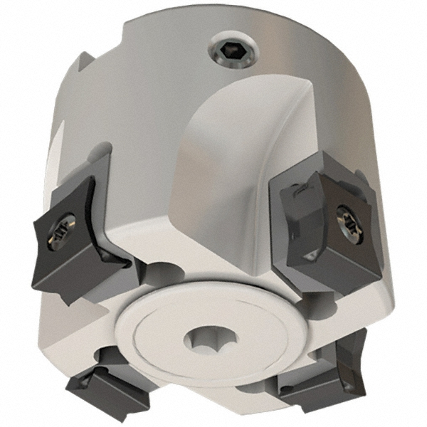 Iscar 160mm Cut Dia, 40mm Arbor Hole Dia, 5mm Max Depth, Indexable Square-Shoulder Face Mill - 3105799