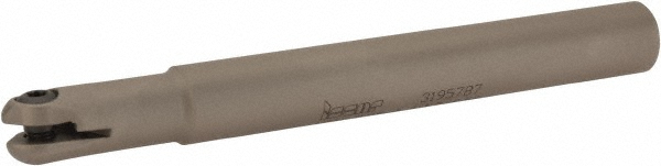Kennametal Indexable Ball Nose End Mill: 1/2" Cut Dia, 6.3" OAL - 2878446
