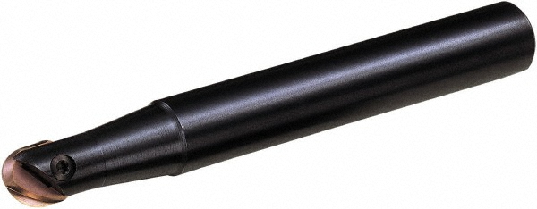 Kennametal Indexable Ball Nose End Mill: 1/2" Cut Dia, 6.3" OAL - 2878446