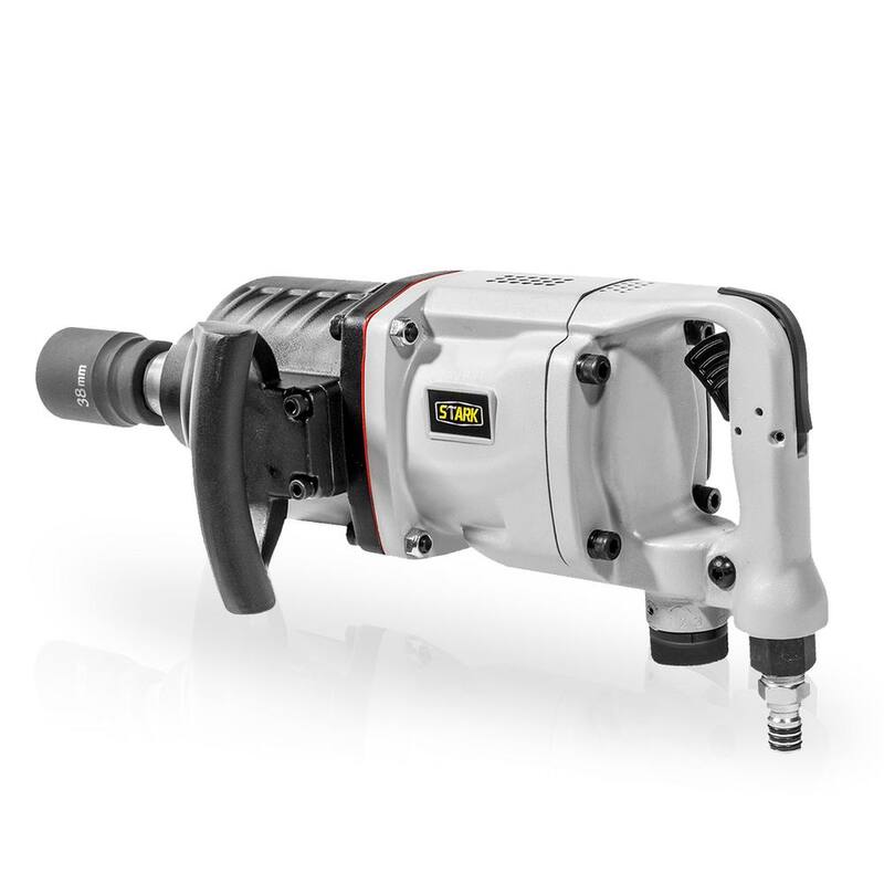 Stark 2,200 ft./lbs. 1 in. Heavy-Duty Stubby Impact Wrench - 44404-H