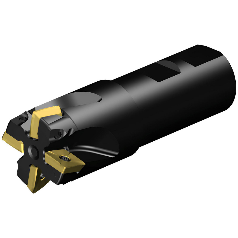 Sandvik Coromant 40mm Cut Dia, 32mm Arbor Hole Dia, 10mm Max Depth, Indexable Square-Shoulder Face Mill - 5829321