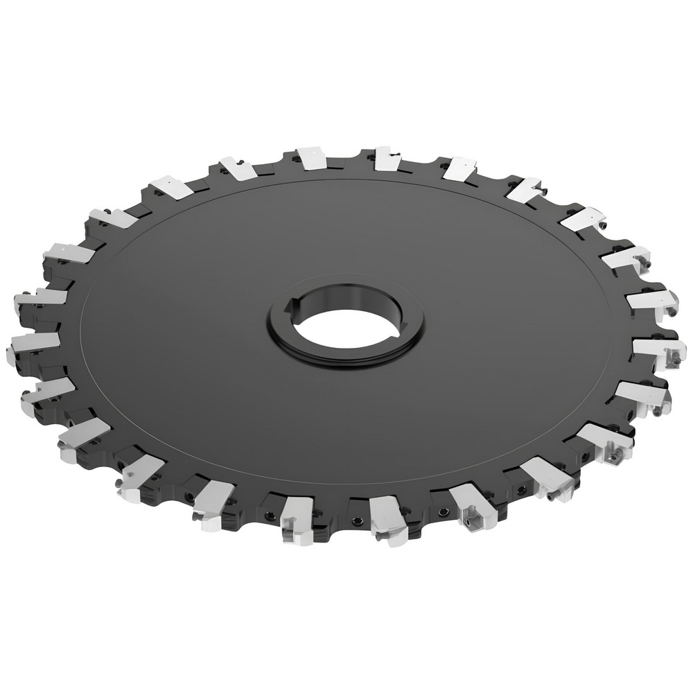 Seco Indexable Slotting Cutter: 10.00 mm Cutting Width, 315.00 mm Cutter Dia, Arbor Connection, 121.01 mm Depth of Cut, 121.01 mm Depth of Cut, Neutral - 02712950