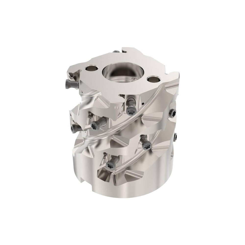 Seco Indexable Square-Shoulder Face Mill:  R220.9402.503.18LO124A,  2-1/2'' Cut Dia,  1.0000" Arbor Hole Dia,  3.1890" Max Cutting Depth - 10215192