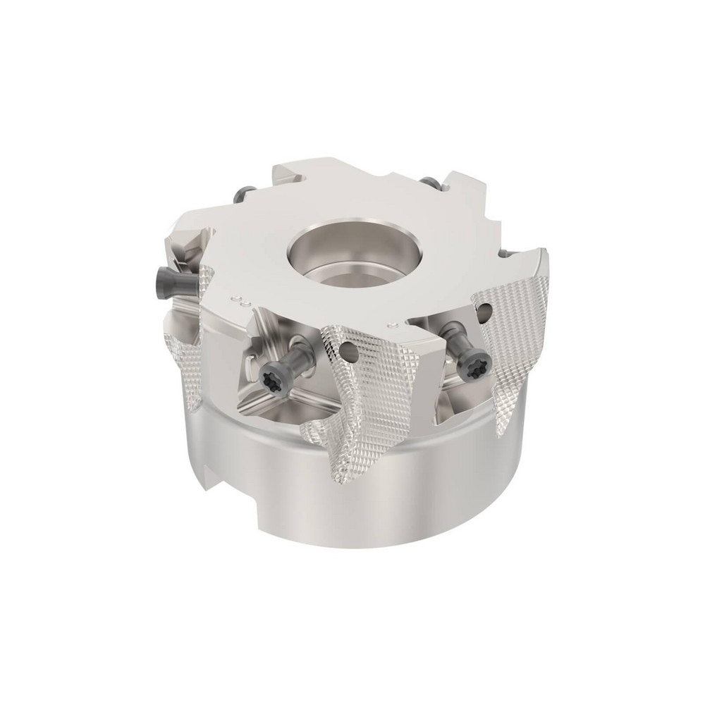 Seco Indexable Square-Shoulder Face Mill:  R220.9402.503.18LO124A,  2-1/2'' Cut Dia,  1.0000" Arbor Hole Dia,  3.1890" Max Cutting Depth - 10215192