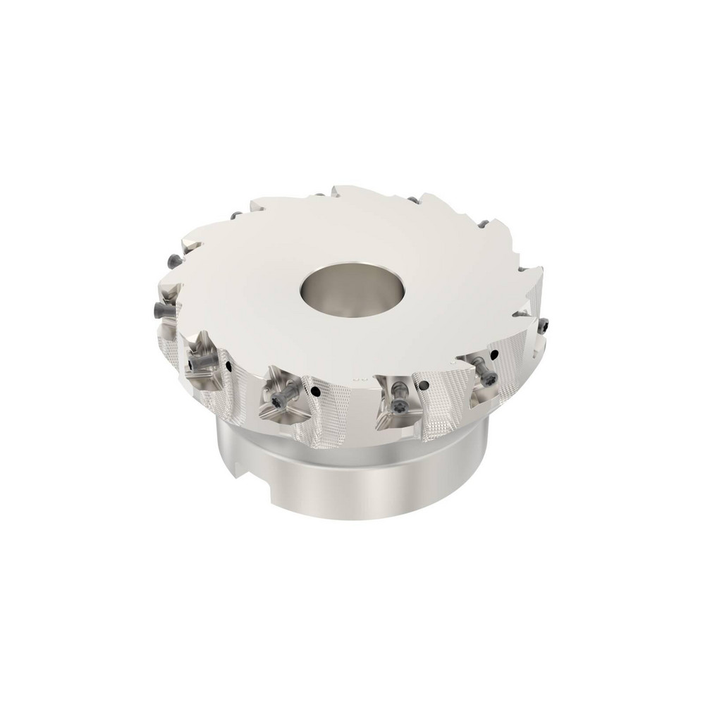 Seco Indexable Square-Shoulder Face Mill:  R220.9402.503.18LO124A,  2-1/2'' Cut Dia,  1.0000" Arbor Hole Dia,  3.1890" Max Cutting Depth - 10215192