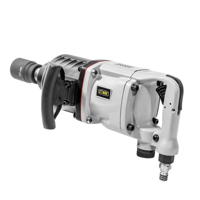 Stark 2,200 ft./lbs. 1 in. Heavy-Duty Stubby Impact Wrench - 44404