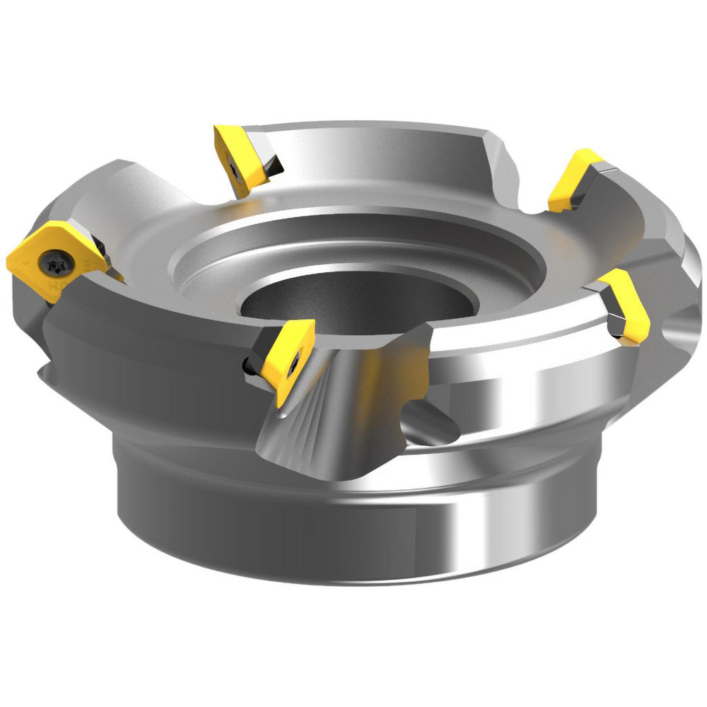 Accupro Indexable Chamfer & Angle Face Mills: Minimum Cutting Diameter (Decimal Inch): 4.0000; Minimum Cutting Diameter (Inch): 4 - 07072903
