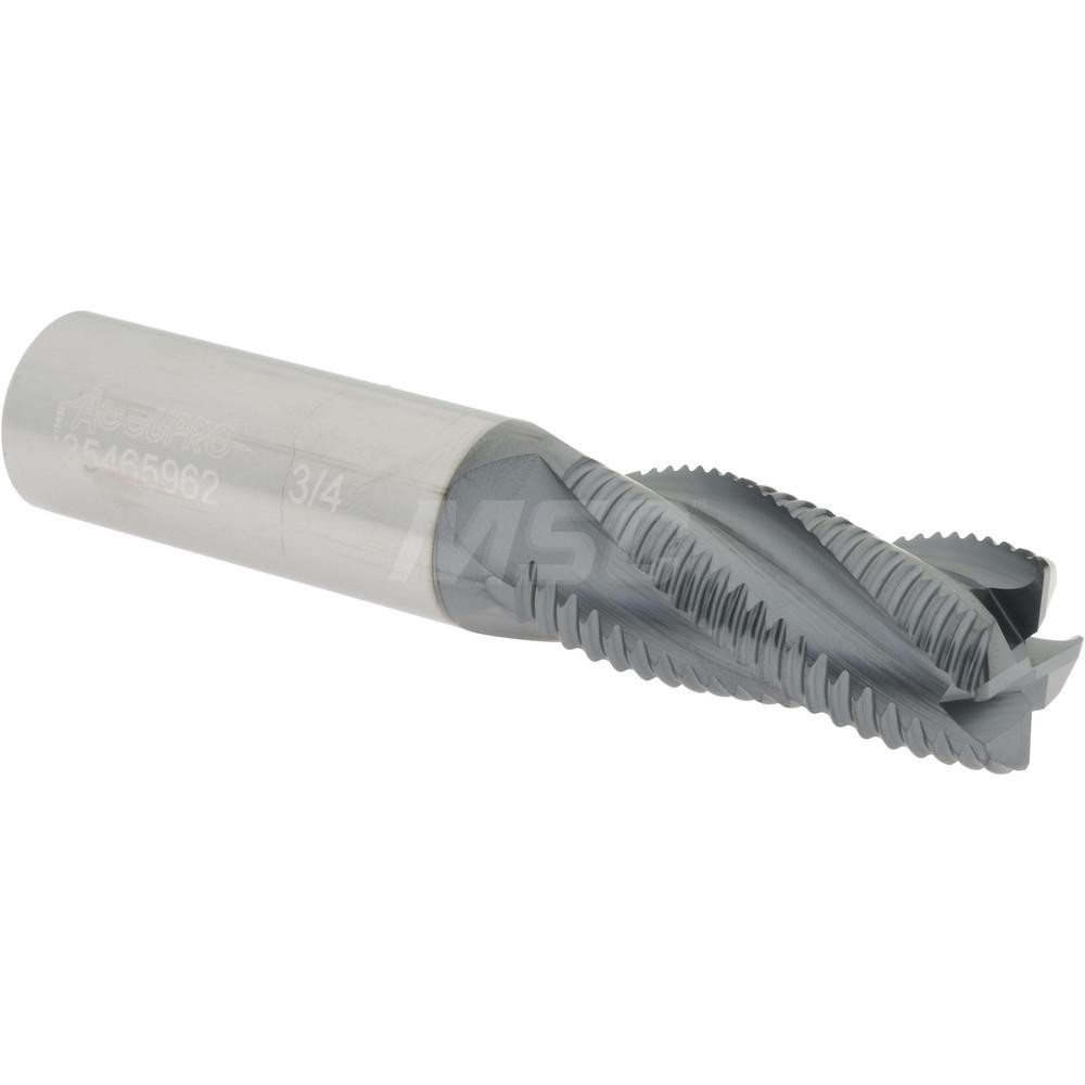 Kennametal 60° Lead Angle, 1.2598" to 2.0472" Cut Dia, 1.2598" Shank Dia, Indexable & Chamfer End Mill - 1024604