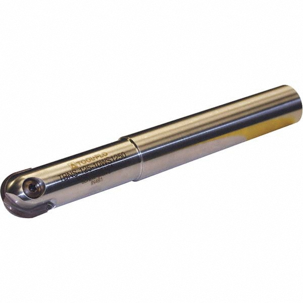 Tool-Flo Indexable Ball Nose End Mill: 1-1/2" Cut Dia, 12" OAL - TBNS15012WS1500