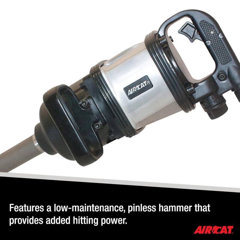 AIRCAT 1 in. x 8 in. Super Duty Impact Wrench - 1994