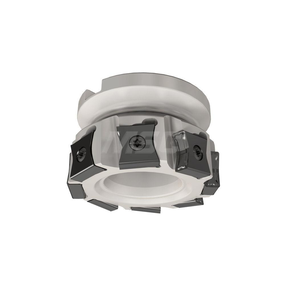Iscar 200mm Cut Dia, 60mm Arbor Hole Dia, 14mm Max Depth, Indexable Square-Shoulder Face Mill - 3102215