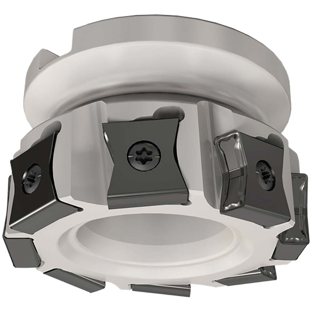 Iscar 200mm Cut Dia, 60mm Arbor Hole Dia, 14mm Max Depth, Indexable Square-Shoulder Face Mill - 3102215