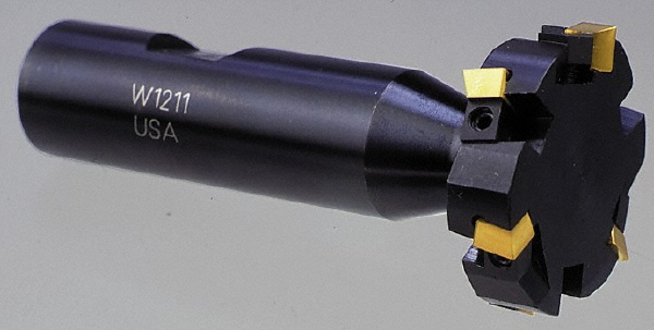 Cutting Tool Technologies 1.015" Cut Dia, 5/16" Cut Width, Indexable Keyseat Cutter - W1008