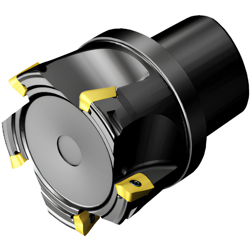 Sandvik Coromant 54mm Cut Dia, 50mm Arbor Hole Dia, 10mm Max Depth, Indexable Square-Shoulder Face Mill - 5829342