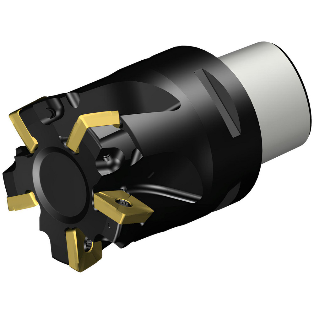 Sandvik Coromant 54mm Cut Dia, 50mm Arbor Hole Dia, 10mm Max Depth, Indexable Square-Shoulder Face Mill - 5829342