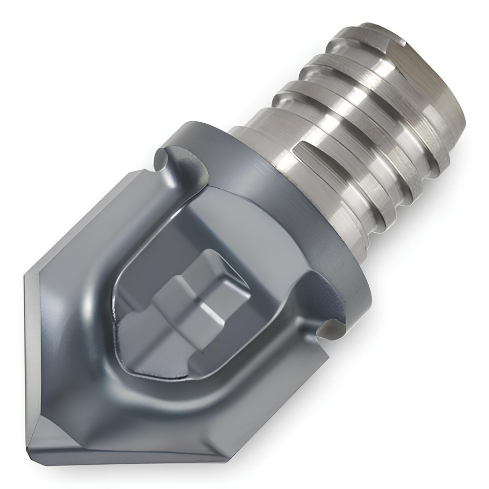 Ingersoll Cutting Tools Indexable High-Feed End Mill: 1TG1F-10032S1R01, 1" Cut Dia - 3029344